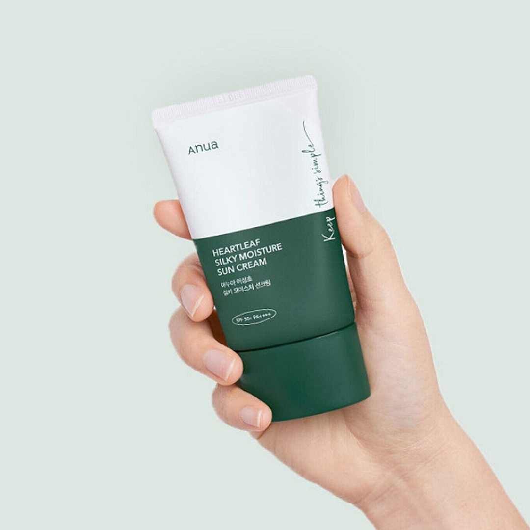 ANUA Heartleaf Silky Moisture Sun Cream